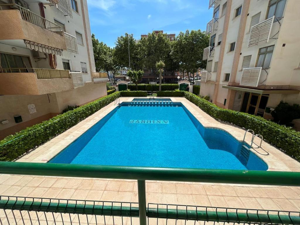 Appartamento Jardin 5 Playa De Gandia - No Fiestas - Con Wifi Esterno foto