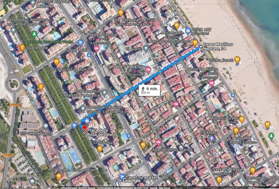 Appartamento Jardin 5 Playa De Gandia - No Fiestas - Con Wifi Esterno foto